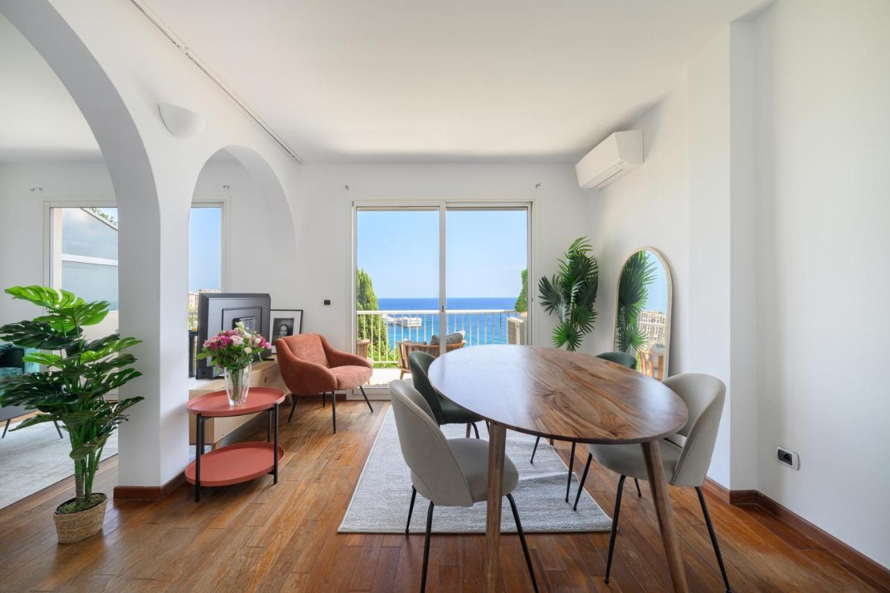 Proche Monaco, Vue Mer Et Acces A La Plage Saint-Antoine  Zewnętrze zdjęcie