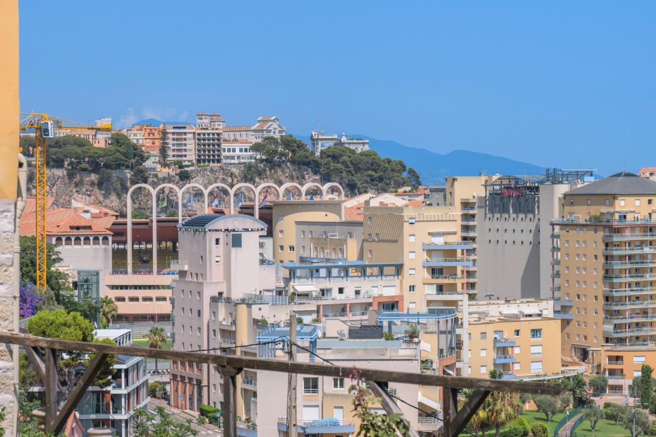 Proche Monaco, Vue Mer Et Acces A La Plage Saint-Antoine  Zewnętrze zdjęcie