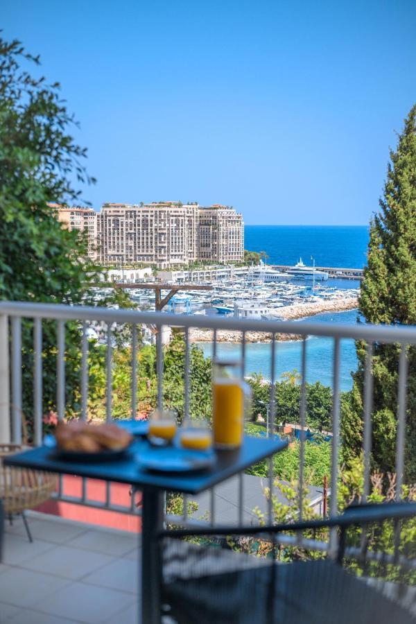 Proche Monaco, Vue Mer Et Acces A La Plage Saint-Antoine  Zewnętrze zdjęcie