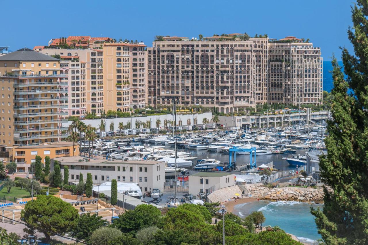Proche Monaco, Vue Mer Et Acces A La Plage Saint-Antoine  Zewnętrze zdjęcie